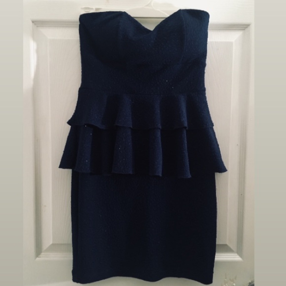 Sparkly blue dress